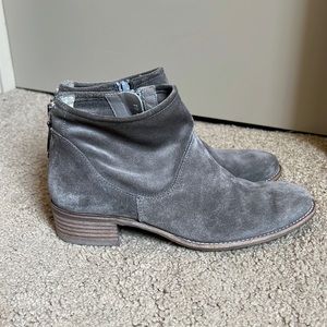 Paul Green Logan Bootie Piombo Suede 5.5